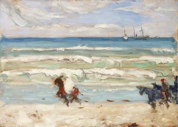 Strandszene, Tanger